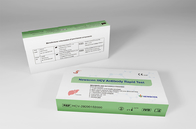 Dispositivo de detección rápido del anticuerpo coloidal del oro HCV del uso en el hogar