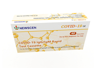 Casete nuevo de la prueba de Coronavirus de la sangre entera de la yema del dedo 20uL del IVD del CE