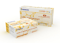 Equipo coloidal de la prueba del anticuerpo 20min Coronavirus del plasma del suero del oro